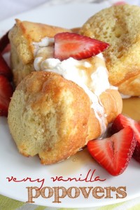 Very Vanilla Popovers Very Vanilla Popovers