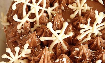 Chocolate Mousse Topped Cheesecake