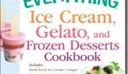 Caramelized Peach & Ginger Cream Cheese Caramel Swirl Ice Cream