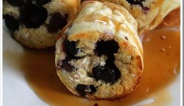 Blueberry Oatmeal Popovers