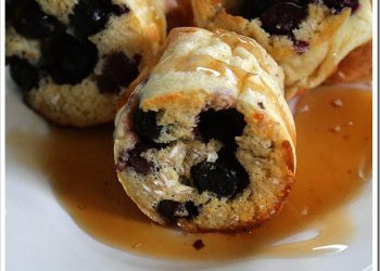 Blueberry Oatmeal Popovers
