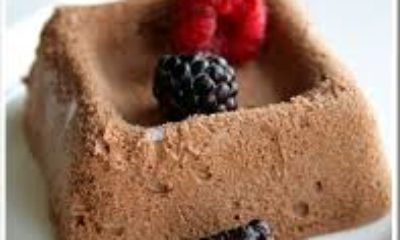 Frozen Chocolate Raspberry Mousse