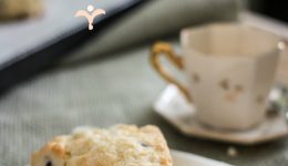 Orange Pomegranate Scones from Budget Gourmet Mom