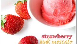 moscato sorbet