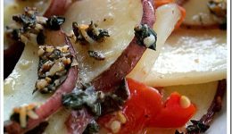 Roasted Potato Salad with Tomatoes & Basil