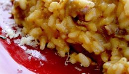 Pumpkin and Sausage Sage Risotto