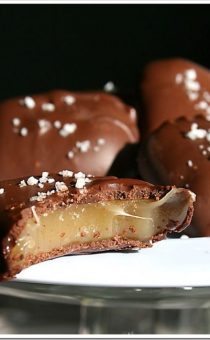 Chocolate Covered Bourbon Caramels