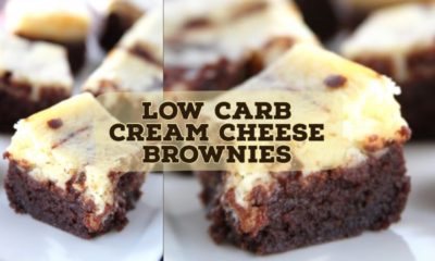 low carb cream cheese brownies