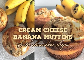 cream cheese banana muffins