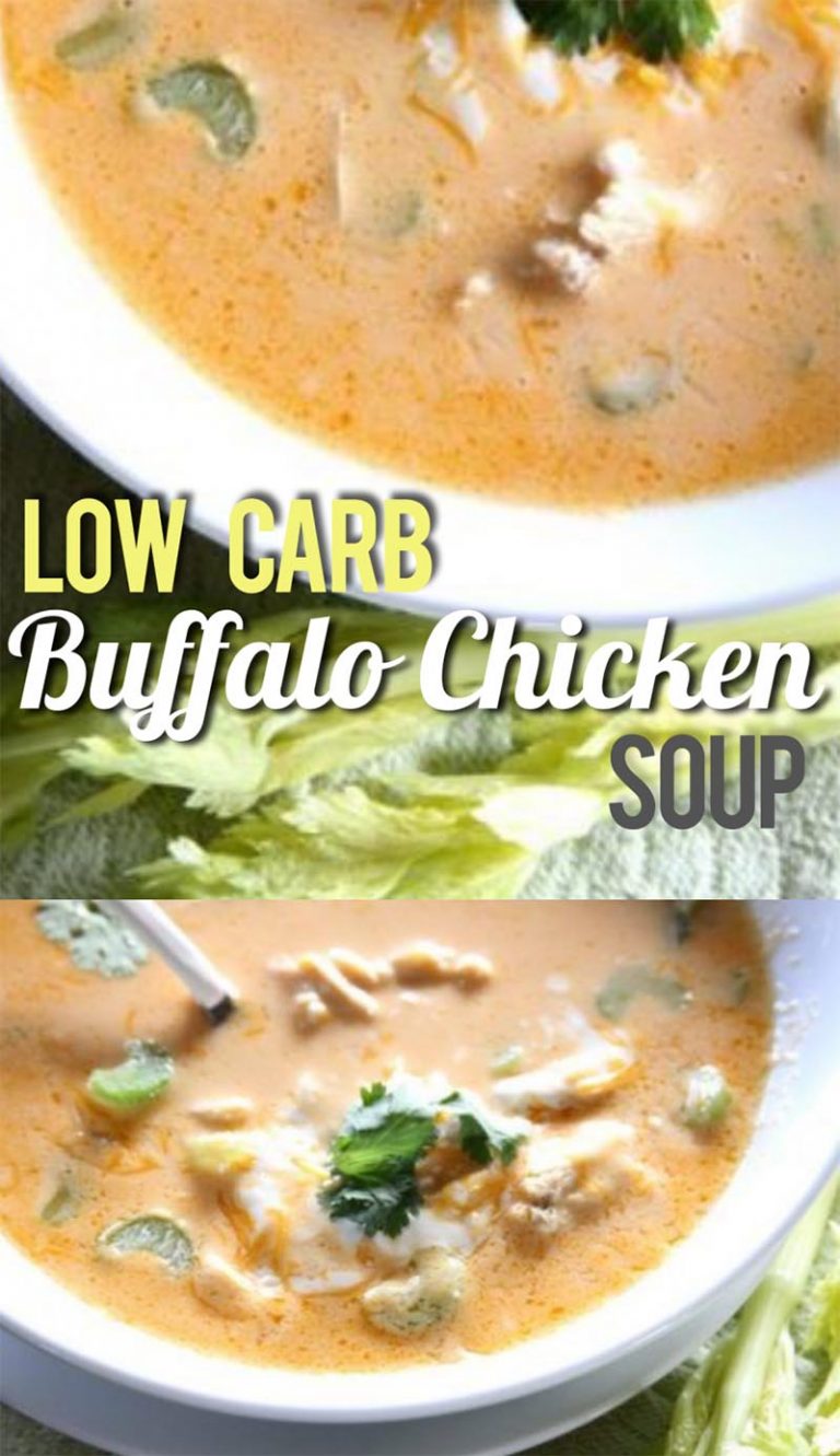 Buffalo Chicken Soup…Low Carb - Doughmesstic