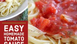 homemade tomato sauce