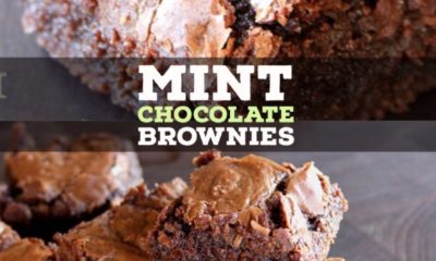 mint chocolate brownies