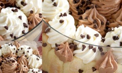 chocolate charlotte russe cake