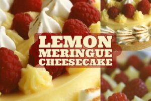 lemon meringue cheesecake