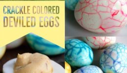crackle color deviled eggs