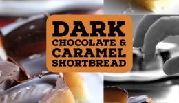 chocolate caramel shortbread