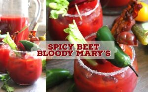 spicy beet bloody mary