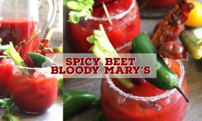 spicy beet bloody mary
