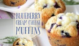 blueberry cream cheese muffins