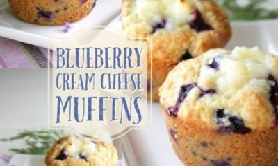 blueberry cream cheese muffins