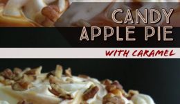 caramel candy apple pie