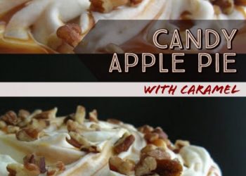 caramel candy apple pie