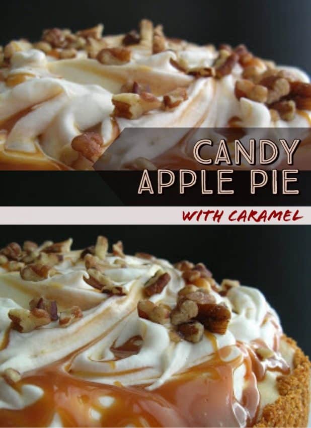 caramel candy apple pie