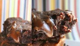 salted caramel brownies