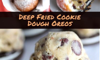 deep fried cookie dough oreos