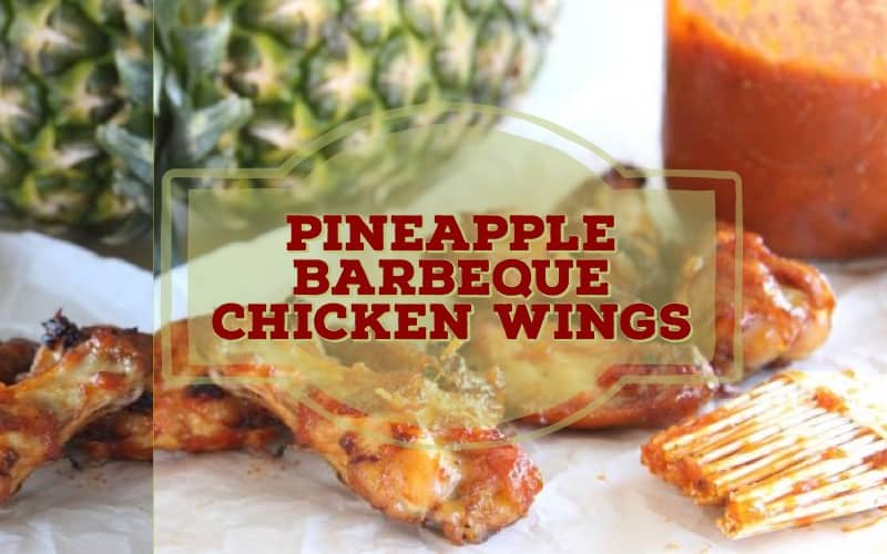 pineapple barbeque chicken wings