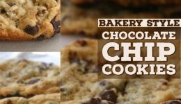 bakery style chocolate chip cookies