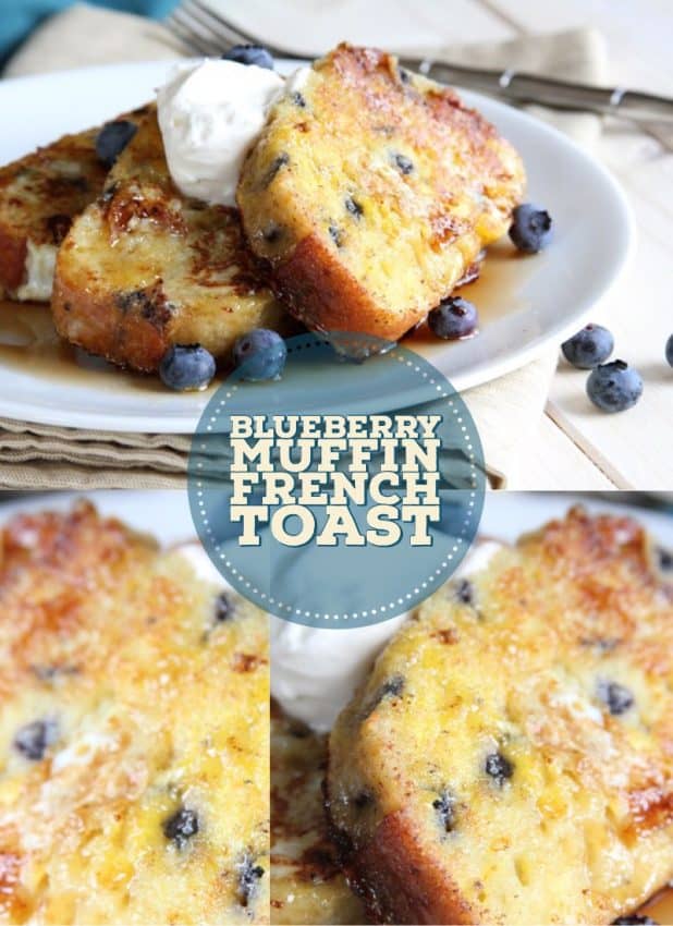blueberry muffin french toast