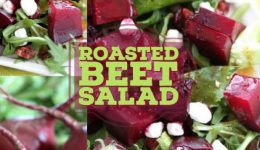 roasted beet salad
