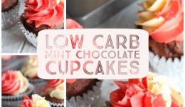 low carb mint chocolate cupcakes