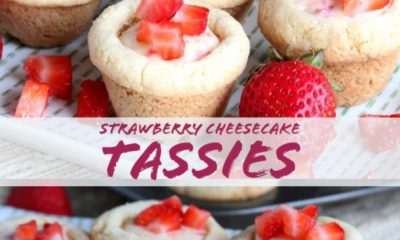 strawberry cheesecake tassies