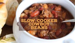 slow cooker cowboy beans