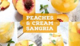 peach sangria