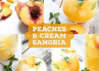 peach sangria