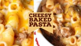 cheesy baked pasta
