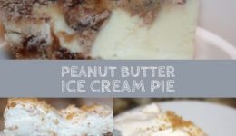 peanut butter ice cream pie