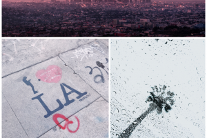 los angeles collage