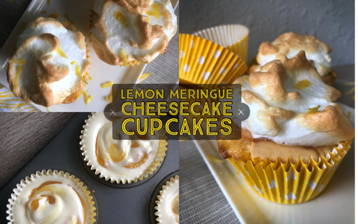 Lemon Meringue Cheesecake Cupcakes