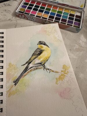 Watercolors…For The Birds